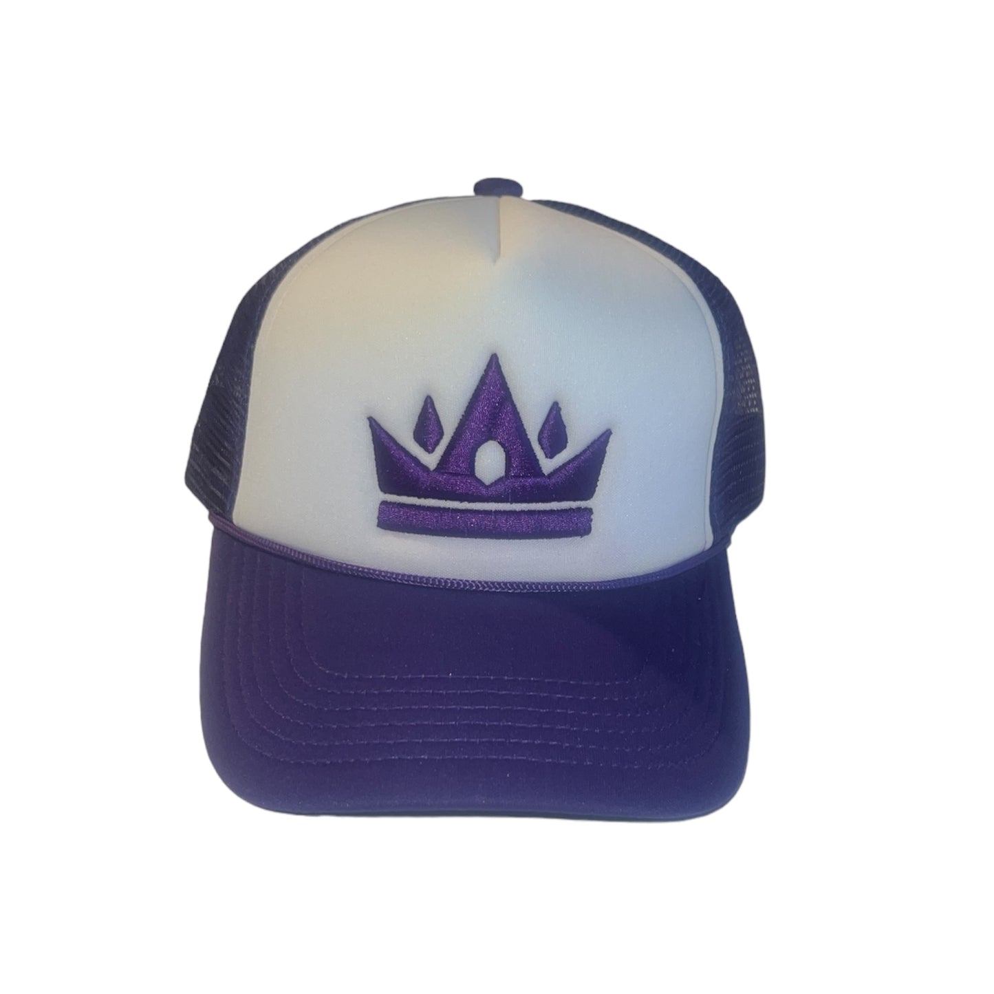 Foam SnapBack - Purple/White